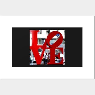 LOVE Sculpture by Robert Indiana Posters and Art